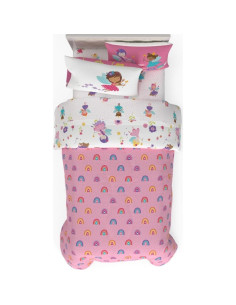 Juego de Cama Franco Hadas Encantadas 5 Piezas Individual 2