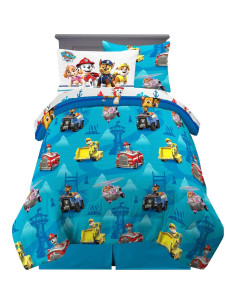 Conjunto de Ropa de Cama Paw Patrol Franco 5 Piezas Individual 2