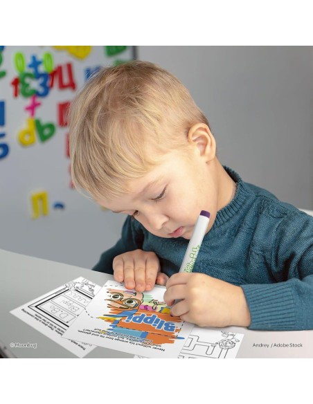 Libro para Colorear Blippi Imagine Ink 20 Páginas Sin Desorden