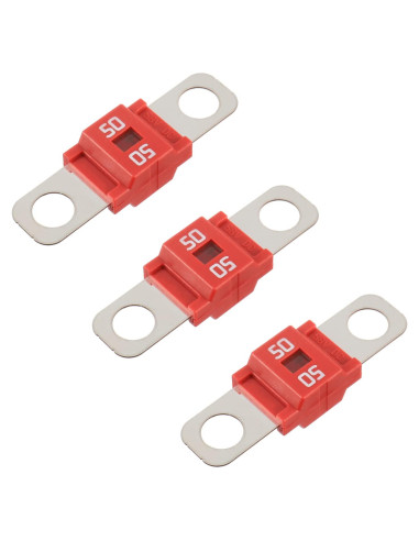 Fusible Midi BOJACK 50A - Paquete de 3 para Vehículos