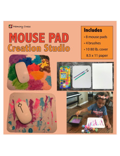 Kit de Pintura para Niños Memory Cross 4 Pinceles 18 Acuarelas