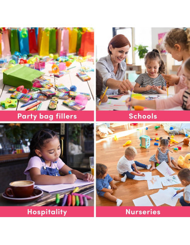 Crayones Mini THE TWIDDLERS 144 Paquetes para Niños