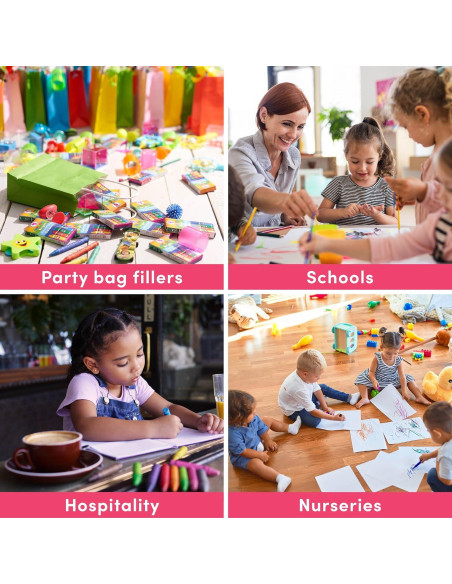 Crayones Mini THE TWIDDLERS 144 Paquetes para Niños