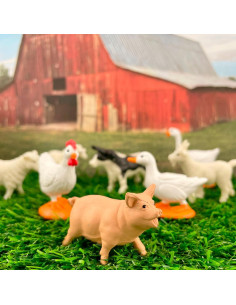 Figuras de Granja Safari Ltd. - 12 Animales Educativos 2