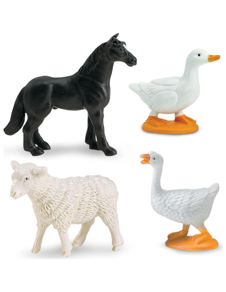 Figuras de Granja Safari Ltd. - 12 Animales Educativos Figuras de Granja Safari Ltd. - 12 Animales Educativos