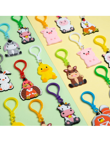 Conjunto Fiesta Cumpleaños Animales Granja 82 PCS DMIGHT