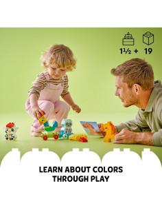 LEGO DUPLO Mi Primer Tren de Animales 10412 Juguete Educativo 2