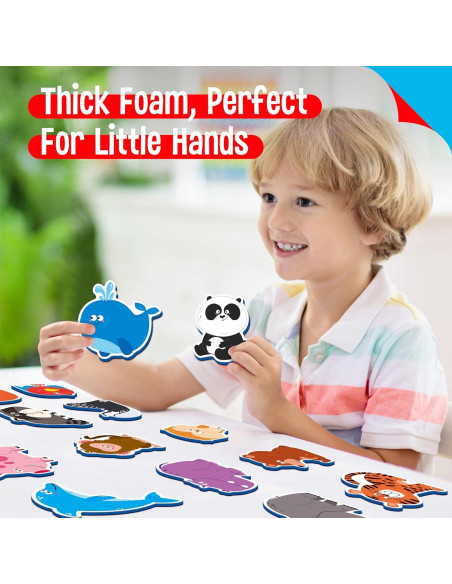 35 Imanes de Animales SpriteGru - Juguetes Educativos 3+