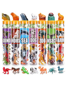 95 Figuras de Animales KarberDark para Niños 3+