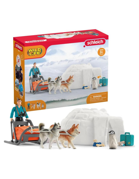 Juego de Juguetes de Animales Salvajes Schleich Antártida