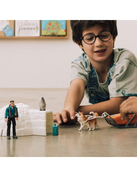 Juego de Juguetes de Animales Salvajes Schleich Antártida