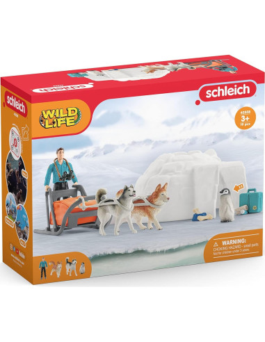 Juego de Juguetes de Animales Salvajes Schleich Antártida