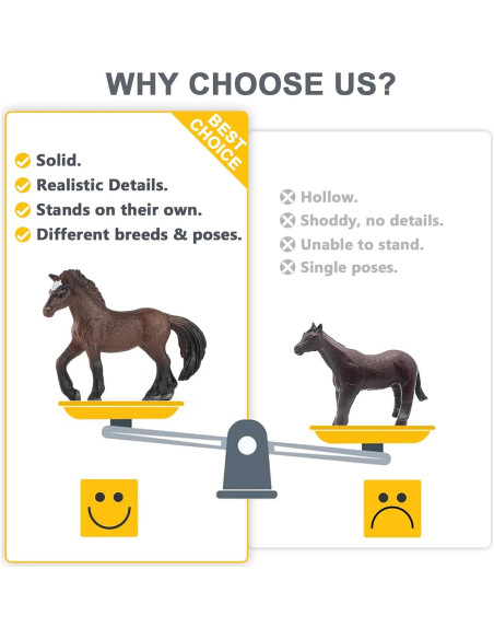 18 Figuras de Caballo Pony Miniatura Divwa - Juguetes Educativos