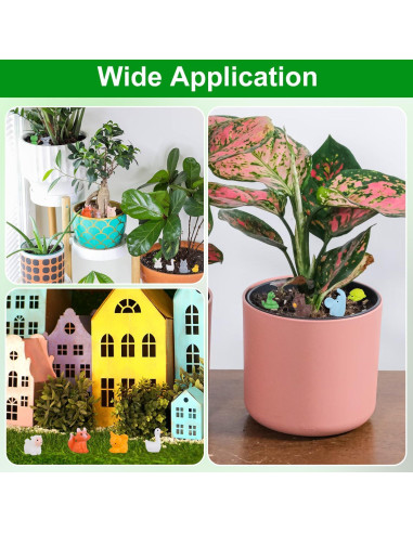 Juego de 30 Mini Animales de Resina NQEUEPN para Jardín