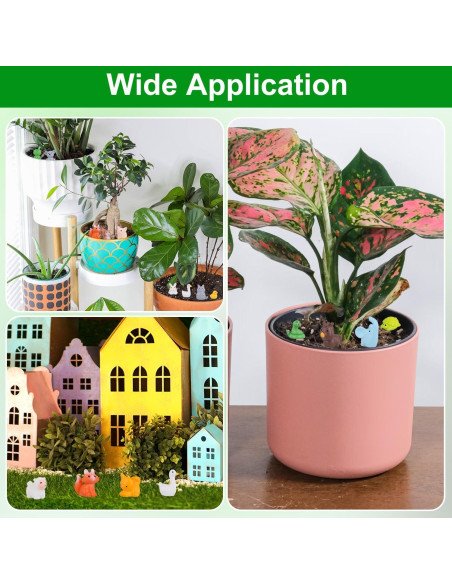 Juego de 30 Mini Animales de Resina NQEUEPN para Jardín