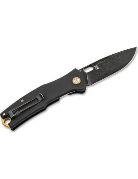 Cuchillo Boker Plus Fieldfolder D2 8.51 cm Linerlock G10 Negro