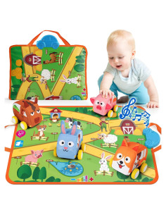 Alfombra Musical Coogam para Niños 0.64 kg Granja