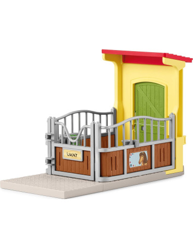 Set de Establo Schleich con Poni Islandés y Accesorios