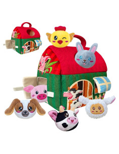 Juguetes de Animales de Granja Elfew para Bebés 6-12 Meses