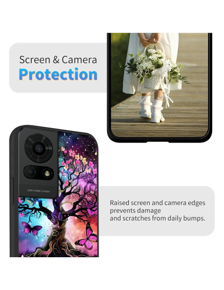 Funda TPU Suave Dikoer para TCL 50 LE 2024 6.6" Antigolpes