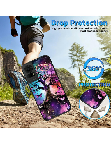 Funda TPU Suave Dikoer para TCL 50 LE 2024 6.6" Antigolpes