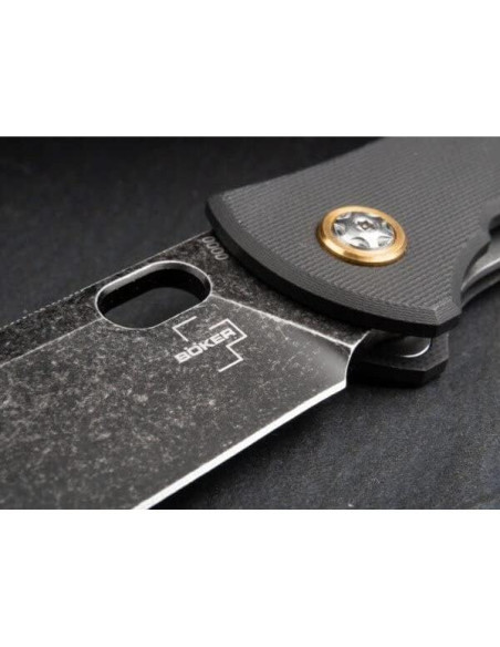 Cuchillo Boker Plus Fieldfolder D2 8.51 cm Linerlock G10 Negro