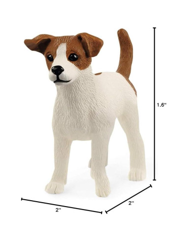 Figura de Perro Terrier Jack Russell Schleich 13916 - 5.08 cm