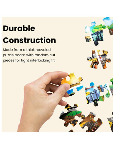 MasterPieces Rompecabezas 4 en 1 para Niños 100 Piezas