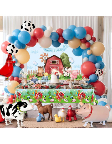 Decoraciones Fiesta Granja Niño Party Inspo 30 Piezas