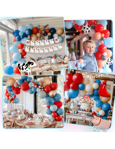 Decoraciones Fiesta Granja Niño Party Inspo 30 Piezas