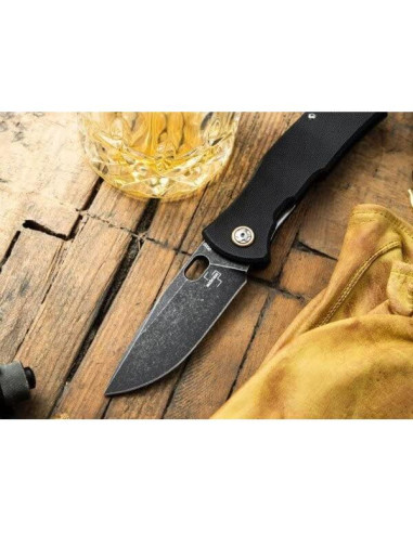 Cuchillo Boker Plus Fieldfolder D2 8.51 cm Linerlock G10 Negro