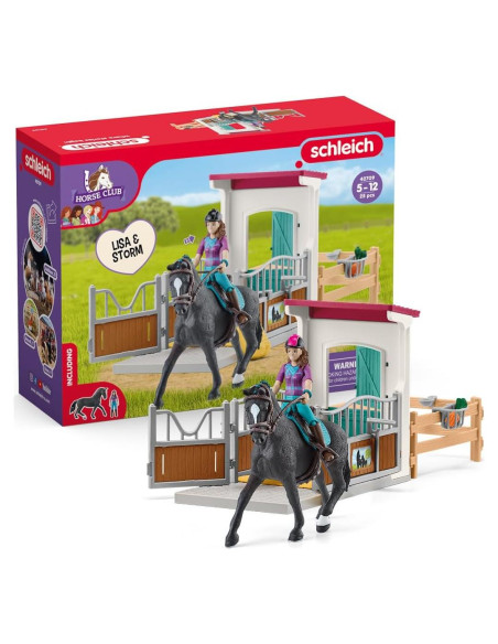 Schleich Club de Caballos - 25 Piezas Lisa y Storm