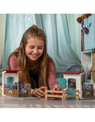 Schleich Club de Caballos - 25 Piezas Lisa y Storm