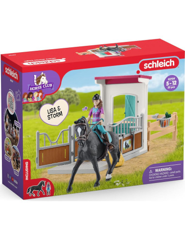 Schleich Club de Caballos - 25 Piezas Lisa y Storm
