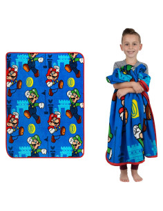 Manta Suave Franco Kids 116x152 cm Super Mario