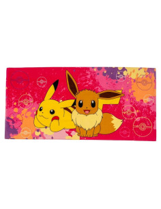 Toalla de Playa Pokémon Franco 147x71 cm Suave Algodón
