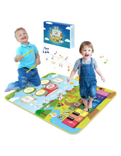 Alfombrilla Musical Foki 90x70 cm para Niños 1-5 Años