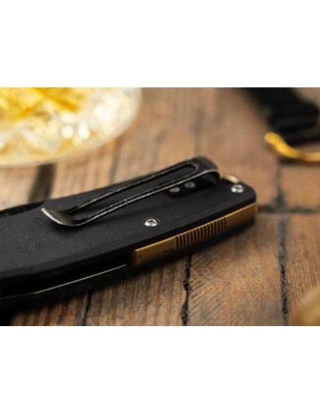 Cuchillo Boker Plus Fieldfolder D2 8.51 cm Linerlock G10 Negro