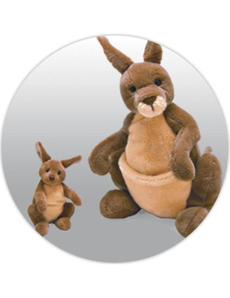 GUND Canguro con Joey Extraíble 25,4 cm Peluche