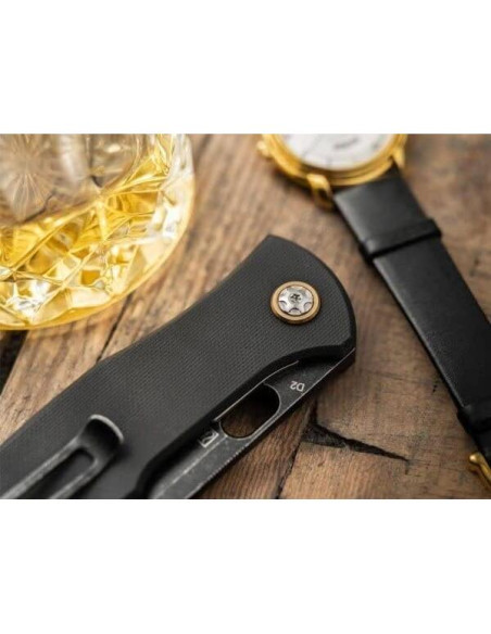 Cuchillo Boker Plus Fieldfolder D2 8.51 cm Linerlock G10 Negro