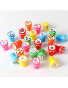 Sellos de Animales de Granja SUYEPER 24 Pcs 2,54 cm 2