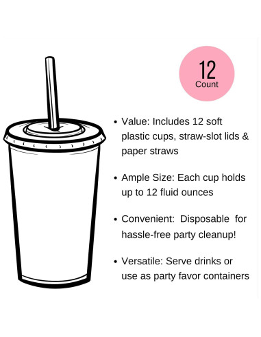 Vasos de Fiesta de Granja Stesha Party Set de 12