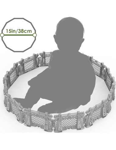 Cerca de Dinosaurios Oriate 12 Piezas Juguete Educativo