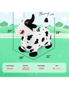 Caballo Saltarín Inflable EVERICH TOY para Niños 0.87 kg 2