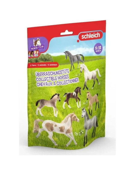 Bolsa Sorpresa Schleich Club de Caballos - 2 Juguetes para Niños Bolsa Sorpresa Schleich Club de Caballos - 2 Juguetes para Niños