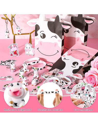 86 Piezas Fiesta de Vaca - Suministros para Cumpleaños