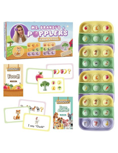 Juego Educativo Fidget Popplers - El Juego de Fidget - 6 Mini-Juegos