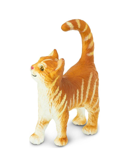 Figura Gato Atigrado Safari Ltd. 5 cm Juguete Educativo