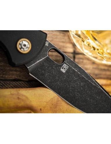 Cuchillo Boker Plus Fieldfolder D2 8.51 cm Linerlock G10 Negro