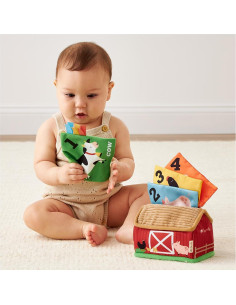 Pañuelos Sensoriales Itzy Ritzy Granja - 4 Piezas Educativas 2